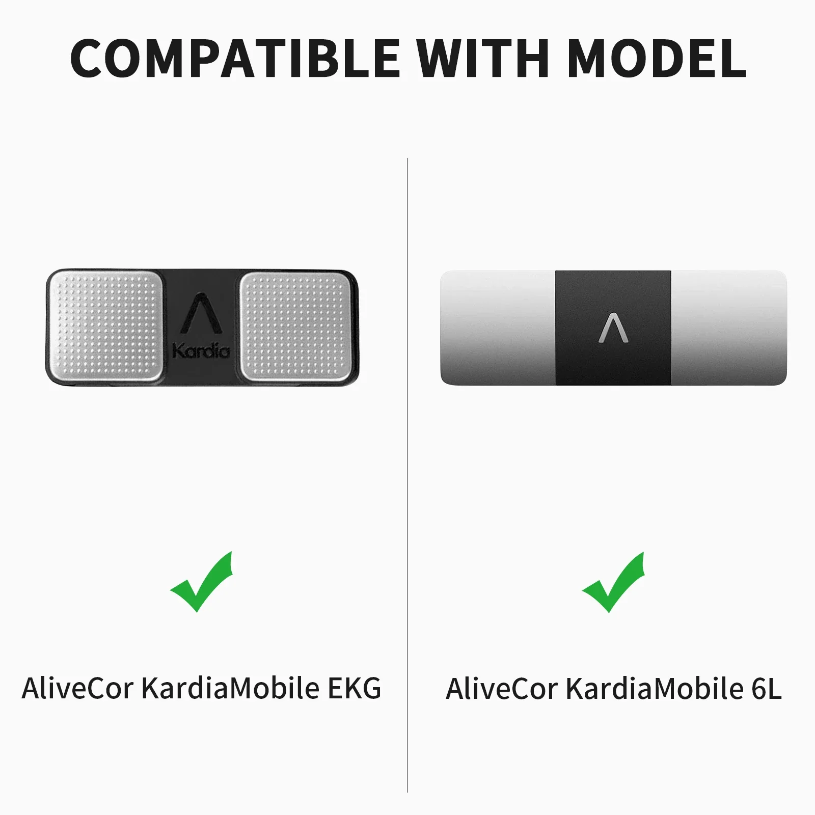 حافظة Yinke EVA متوافقة مع AliveCor Kardia Mobile EKG / Wireless 6-Lead EKG غطاء حماية لمراقبة القلب وحقيبة تخزين