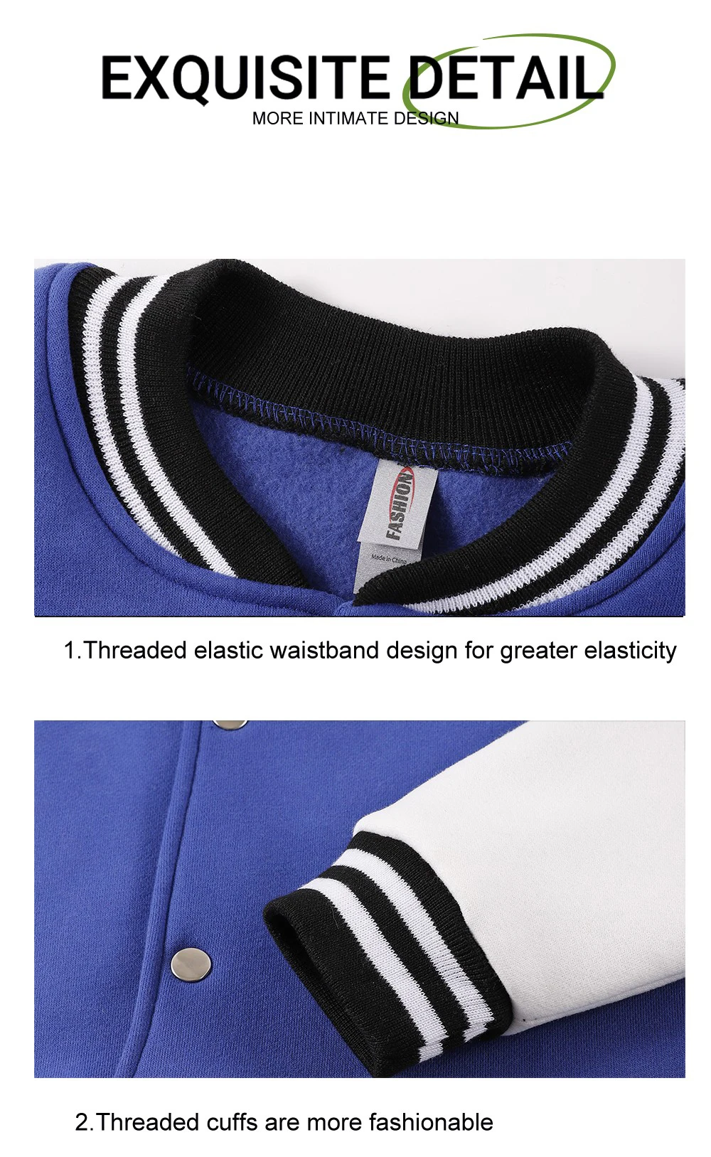 Vintage-Rosen-Print-Jacken für Männer, Lässige Baseball-Jacken, Winter-Fleece, Warme Bequeme Mäntel, Casual-Jacken mit Taschen, Herrenbekleidung – Detail 7