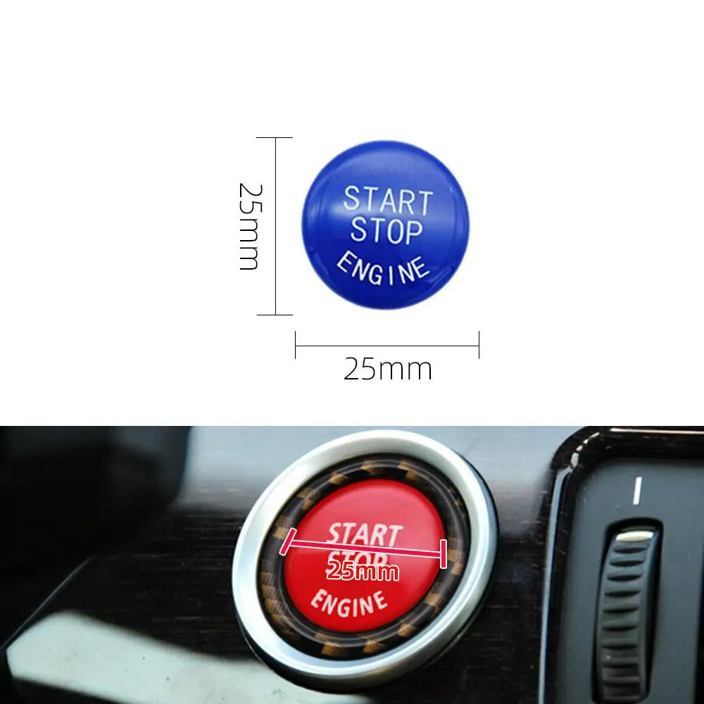 

Car Start Stop Engine Button For BMW 3 Series 5 Series E90 E60 Ignition Switch Cover For X1 X3 X5 X6 E84 E83 Z4 E89 E70 E71