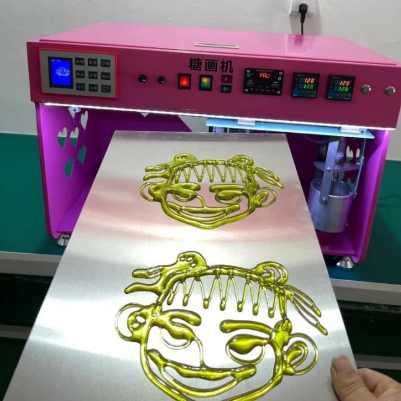 3D Printing Automatic Sugar Paint Machine Sugar Man Making Sugar Paint Tools Stall Chinese Tradition