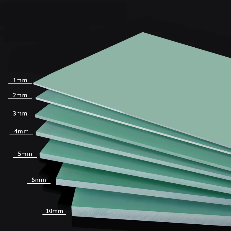 Thickness 1/1.5/2/2.5/3/4/5/6/8mm FR-4 Fiberglass Sheet Green G10 Insulating Plate 3240 Epoxy Resin Board Glass Fibre Board