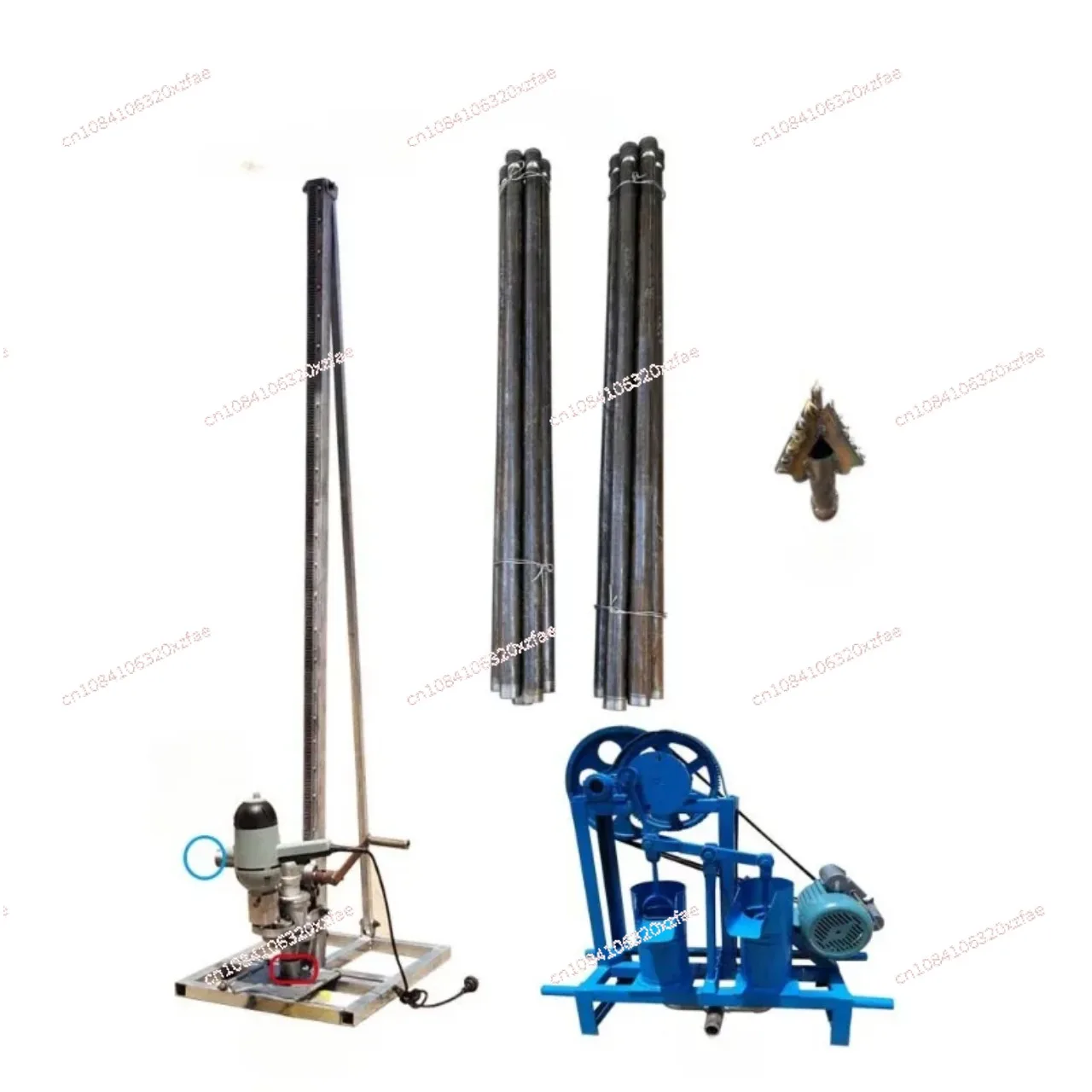 Agricultural 3 Dimensional Saw Rack Drilling Equipment Household 2000W Small Well Drilling Machine