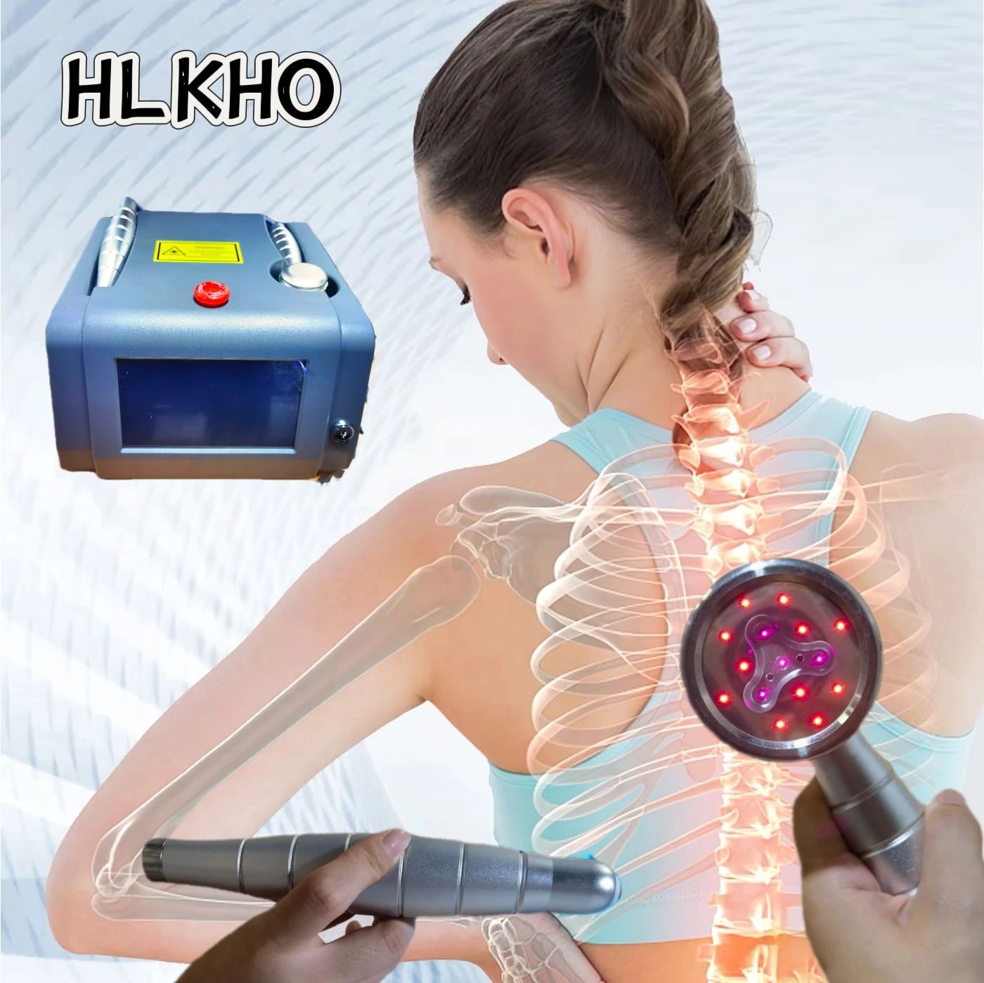 

5W 808nm 650nm Cold Laser Therapy for Joints Pain Relief NIR Light Treatment Device Laser Acupuncture Device for Human Pets