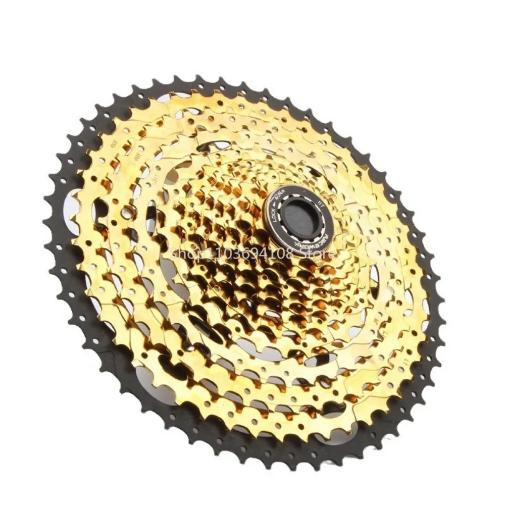 12 Speed 11-52t Big Tooth Expansion Flywheel Bicycle Cassette Sprocket Golden