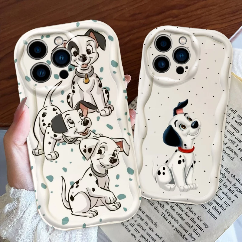 Ударопрочный чехол для телефона с изображением мультфильма Disney 101 для Apple 15 14 13 12 11 XS XR X 8 7 Pro Max Plus