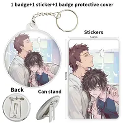 Murase Takuma Slow Damage Anime Character Game Soft Button Badge Brooch anchor Peripherals Pin Lapel Customize DIY Personalized