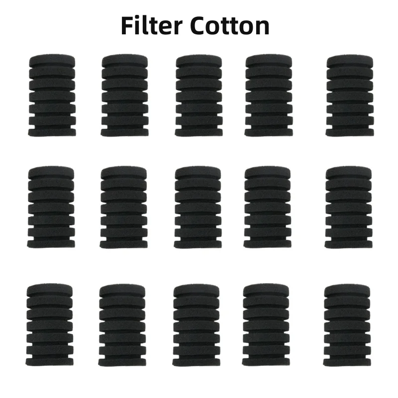 1/3/5PCS 100% Brand New Aquarium Filter Sponge For XY-2822/2821 Filter Fish Tank Air Pump Filter Black Color 12.5*6cm/8.5*4.5cm