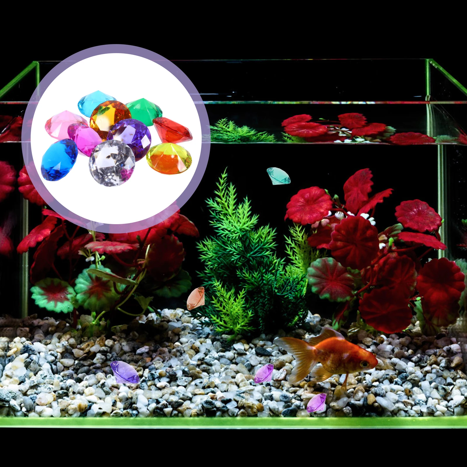 10 stuks acryl edelstenen DIY accessoires kleurrijk lichtgewicht veilig voor meisjes kinderen zomer strand zwembad handwerk edelstenen speelgoed