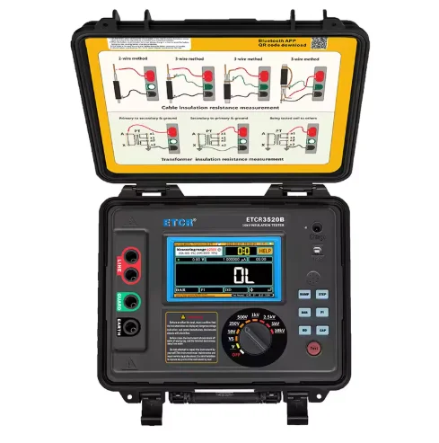 Multifunction PI DAR STER RAMP DD CAP 5kV 10kV 15kV High Voltage Insulation Resi