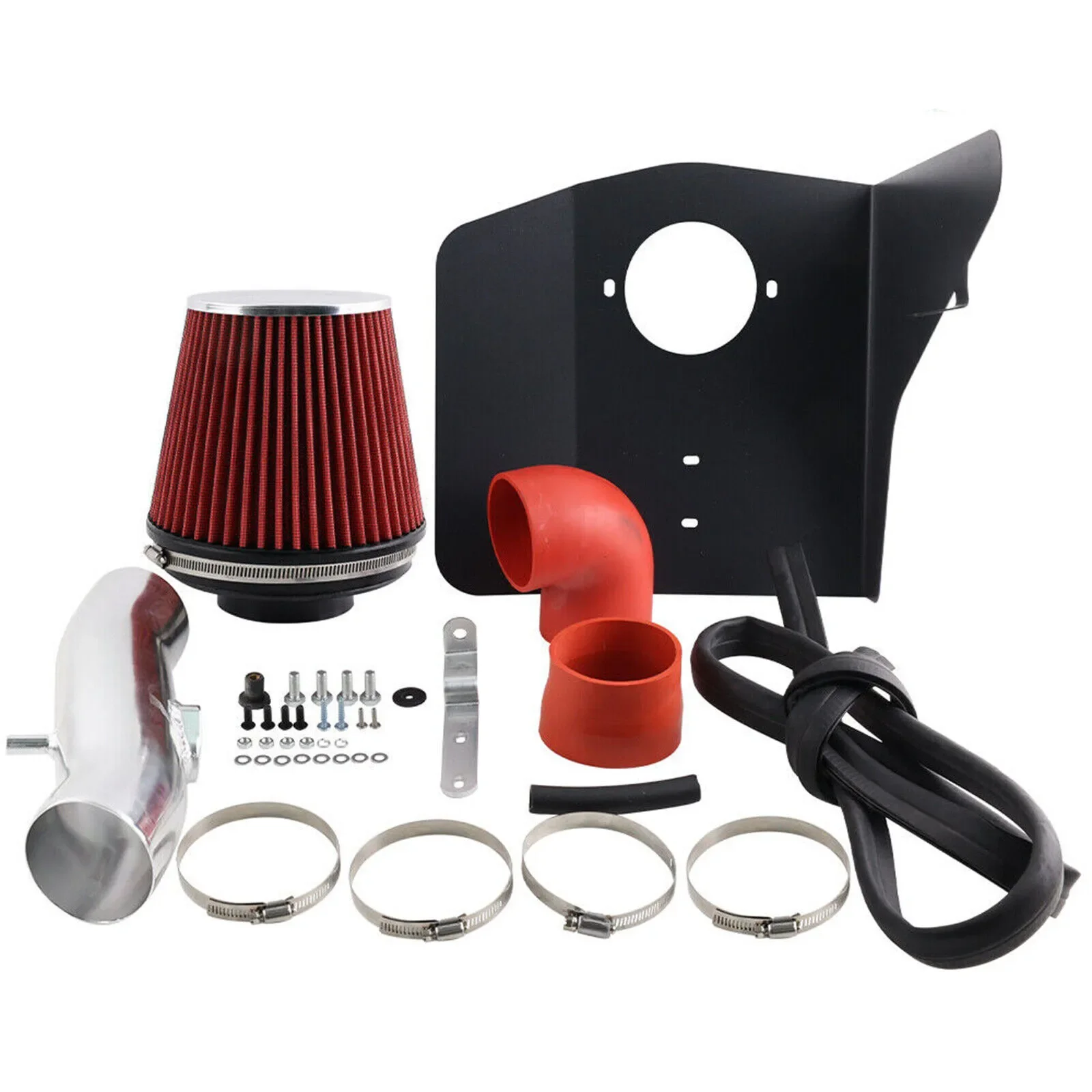 factory supply Cold Air Intake Kit Dry Air Filter Heat Shield For Chevrolet Camaro 3.6L V6 2010 - 2011