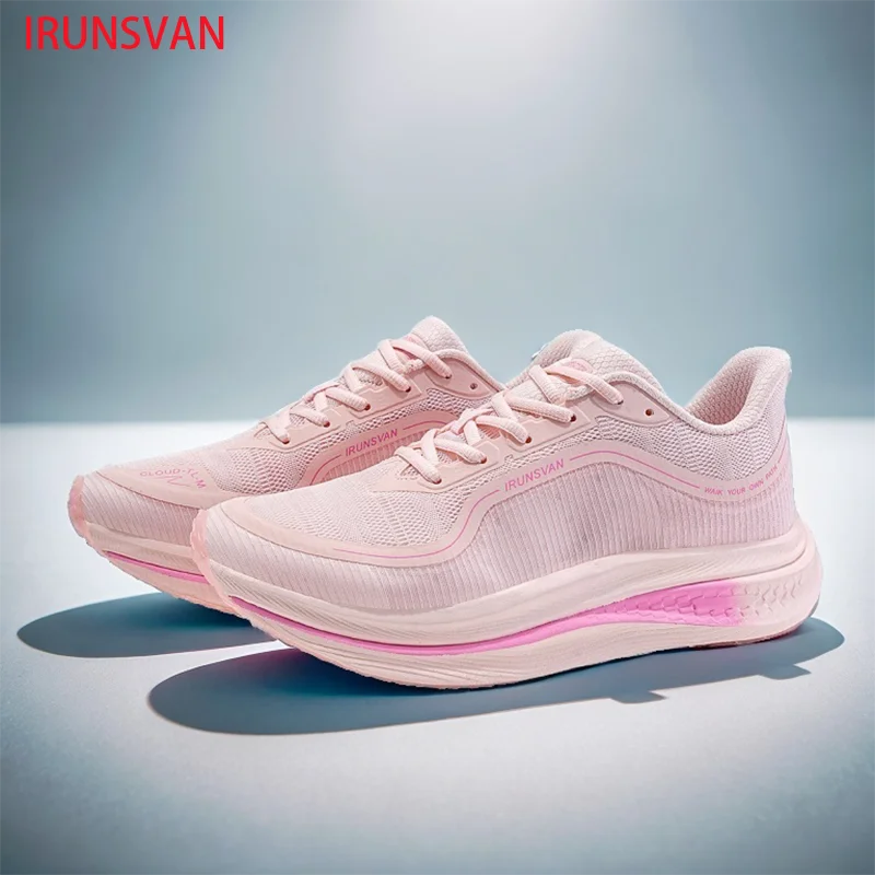 

Free Shipping Women's Nylon Carbon Fiber Running Shoes Marathon Running Shoes Outdoor Breathable Lightweight Casual Shoes