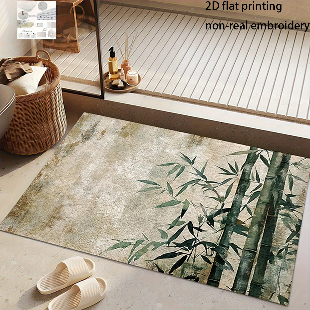 2D Flat-1pc Vintage Bambus-Bad – Bamboo Bath Mat Bewertung und Preis