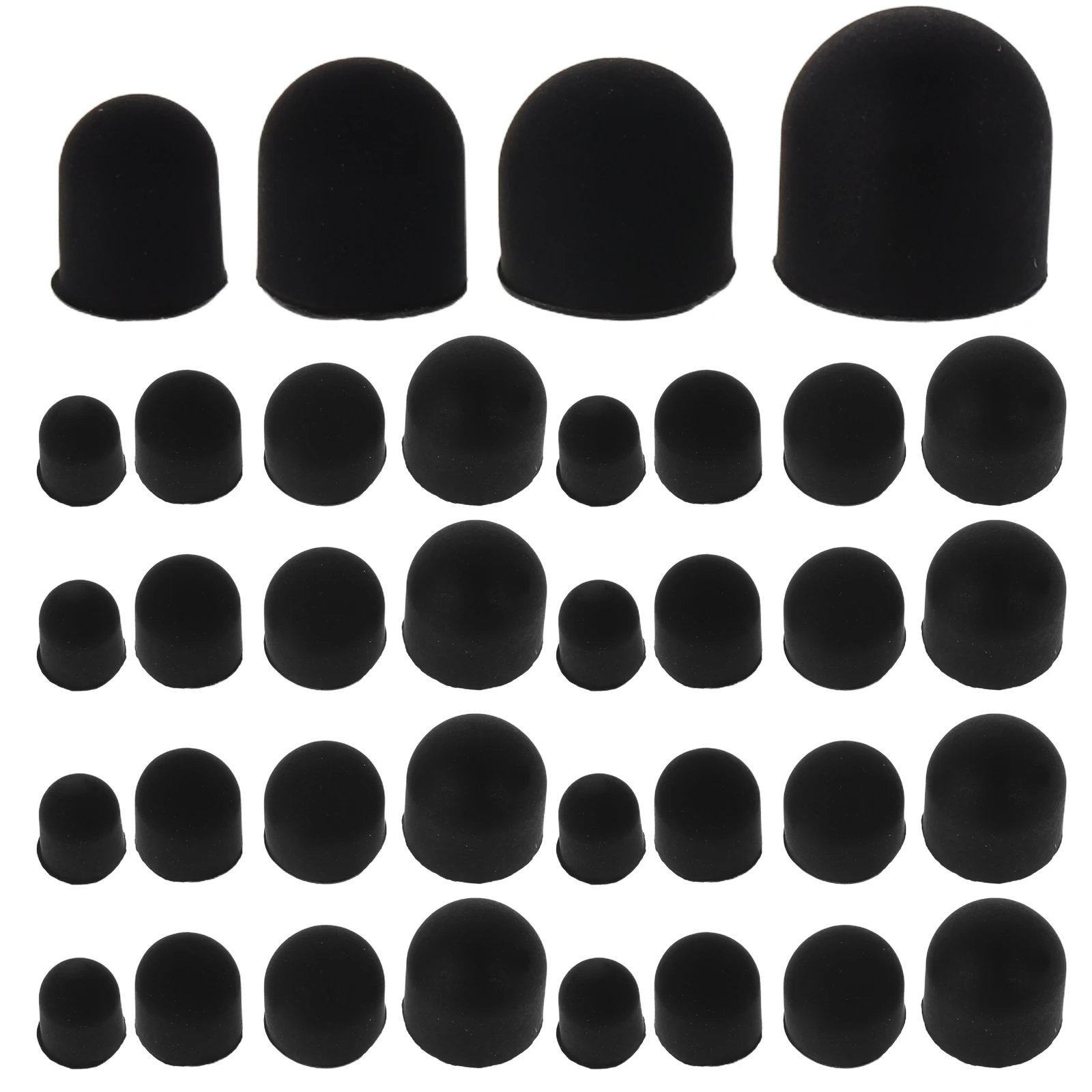 

80pcs Conductive Stylus Tips High Sensitivity Touch Screen Pen Replacement Nibs for Smartphone Tablet Silica Gel Tip