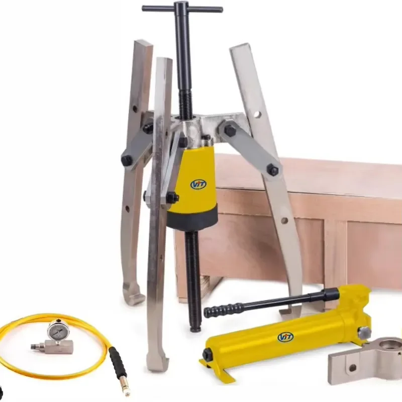Equivalent Hydraulic Puller BHP Series 30T for Wind Turbine Mining Automotive Repair Includes Pump Accessories