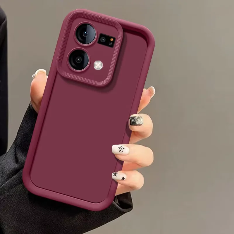 For OPPO Reno7 4G Case Reno 7 4G Phone Case OPPO Reno7 4G CPH2363 Anti Fall Protection Luxury Candy Matte Soft Cover