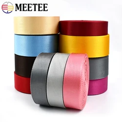 5Meters Nylon Webbing Tapes 20/25/32/38/50mm 0.7mm Thick Sewing Ribbon Knapsack Strap Band Bag Decor DIY Garment Accessories