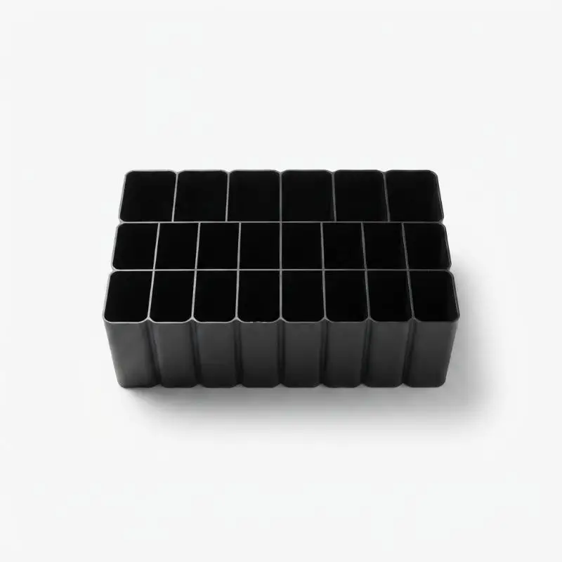 11 Grids USB Cable Storage Tray Dustproof Wire Management Box Desktop Electronic Organizer for Home Office Travel Use