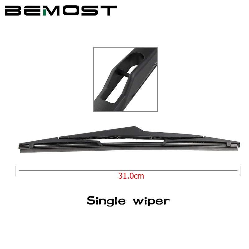 BEMOST Car Rear Windshield Wiper Arm Blades Brushes For Renault Scenic 3 2009 Onwards 310MM Hatchback Windscreen Auto Styling