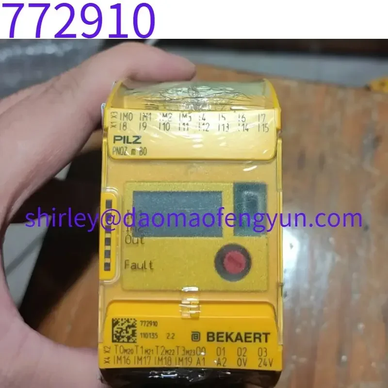 

Совершенно новое оригинальное реле безопасности PNOZ 772910