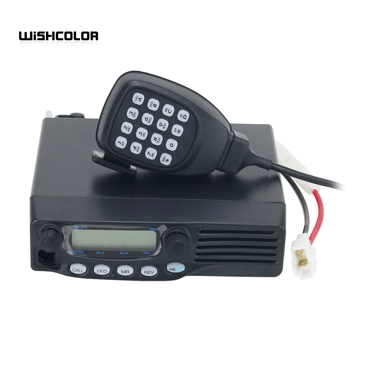 Wishcolor TM-471A 400-490MHz 40W Mobile Radio UHF FM Transceiver Base Station Distance Over 10KM For KENWOOD