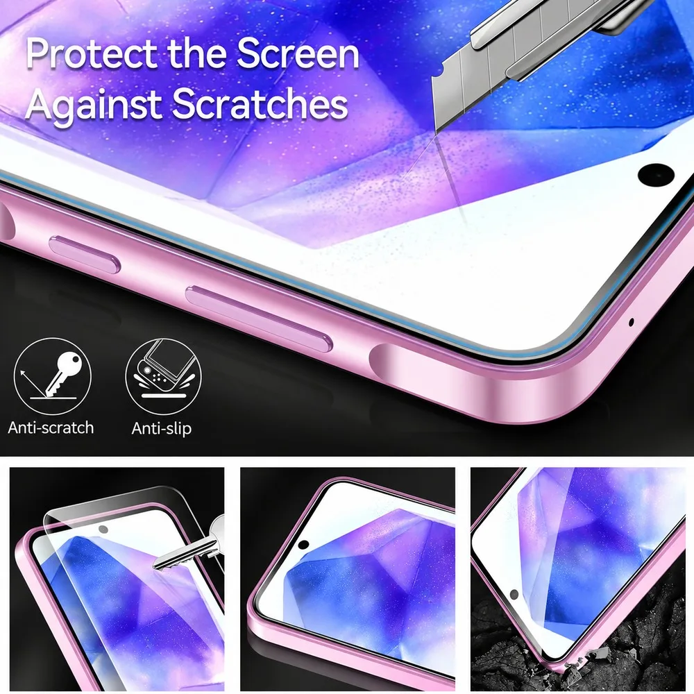 3PCS Screen Protector For Samsung Galaxy A31 A32 4G A32 5G A34 A33 5G Tempered Glass For Samsung Galaxy A35 A36 A37 A51 A52s 5G