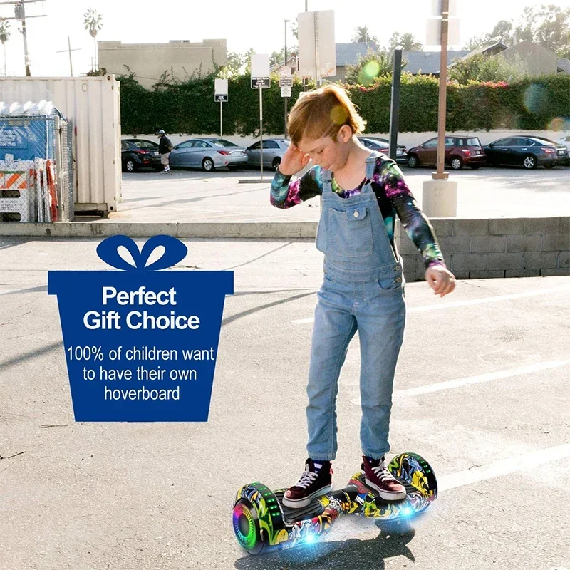 Skuter listrik keseimbangan sendiri anak-anak, nyaman Hoverboard penyeimbang-sendiri skuter listrik