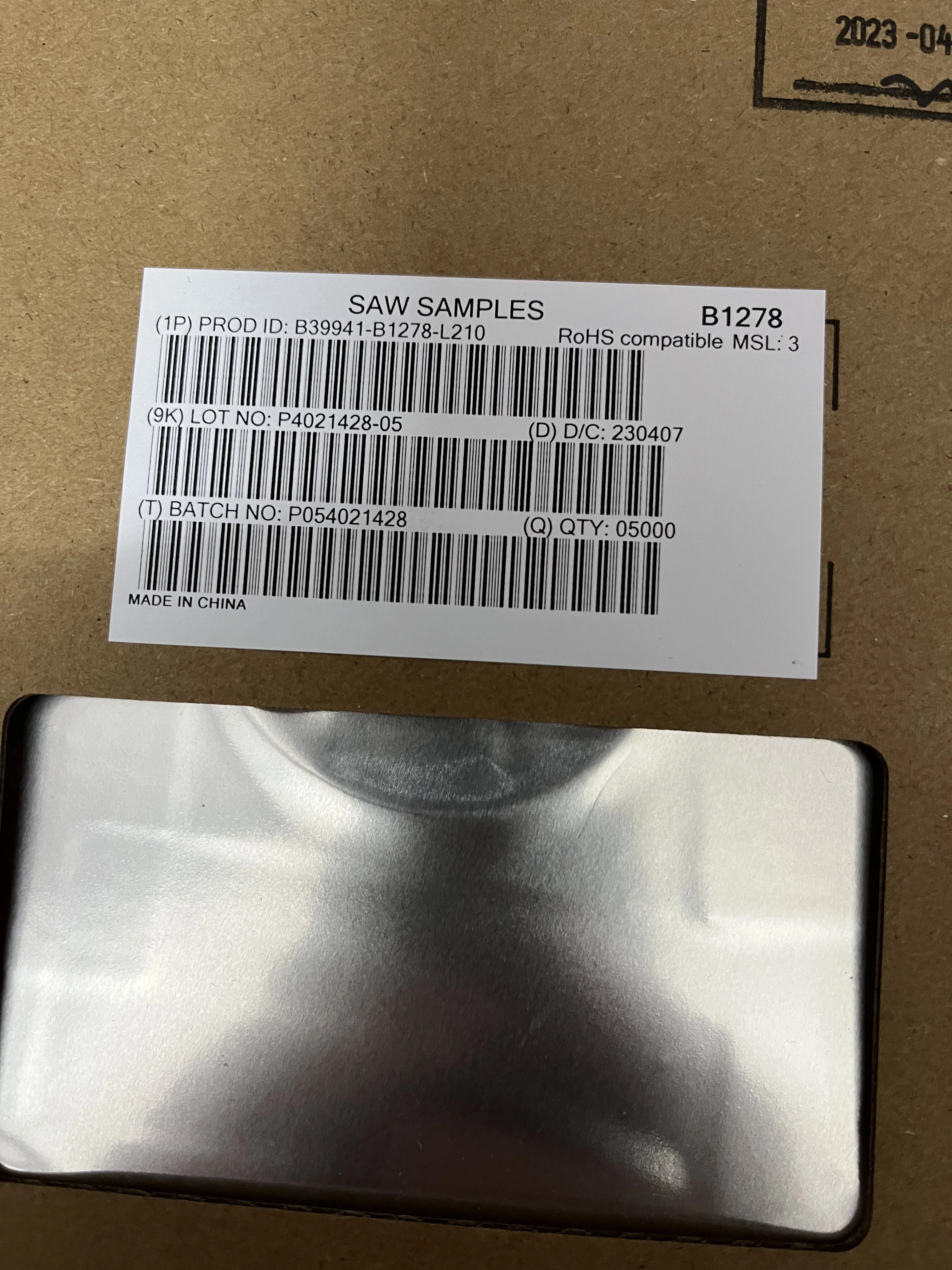 

10шт B39941-B1278-L210