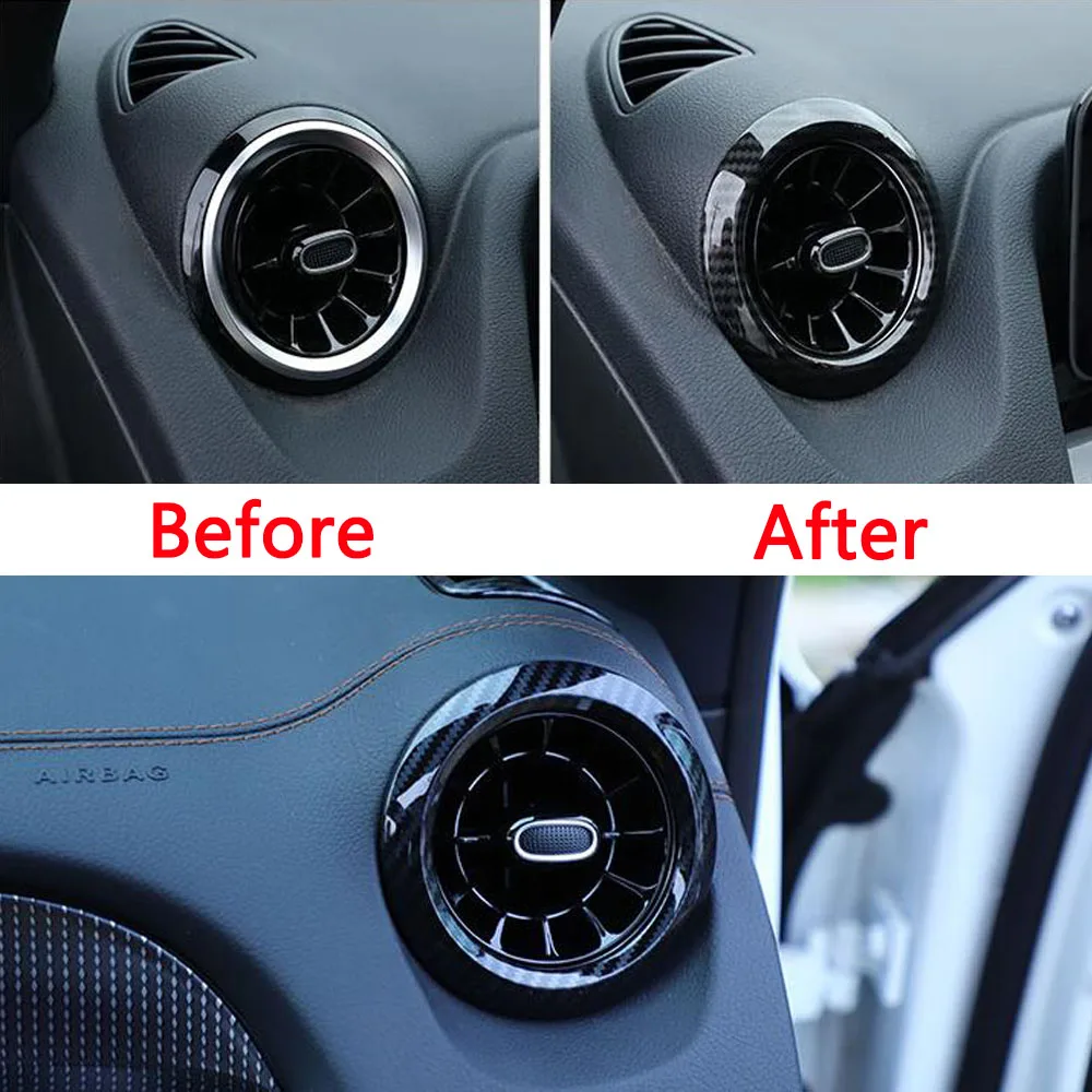 For Mercedes Benz GLB Class W247 X247 2019 2020 2021 2022 2023 Car Sticker Detector Trim Front Air Condition Meter Outlet Vent