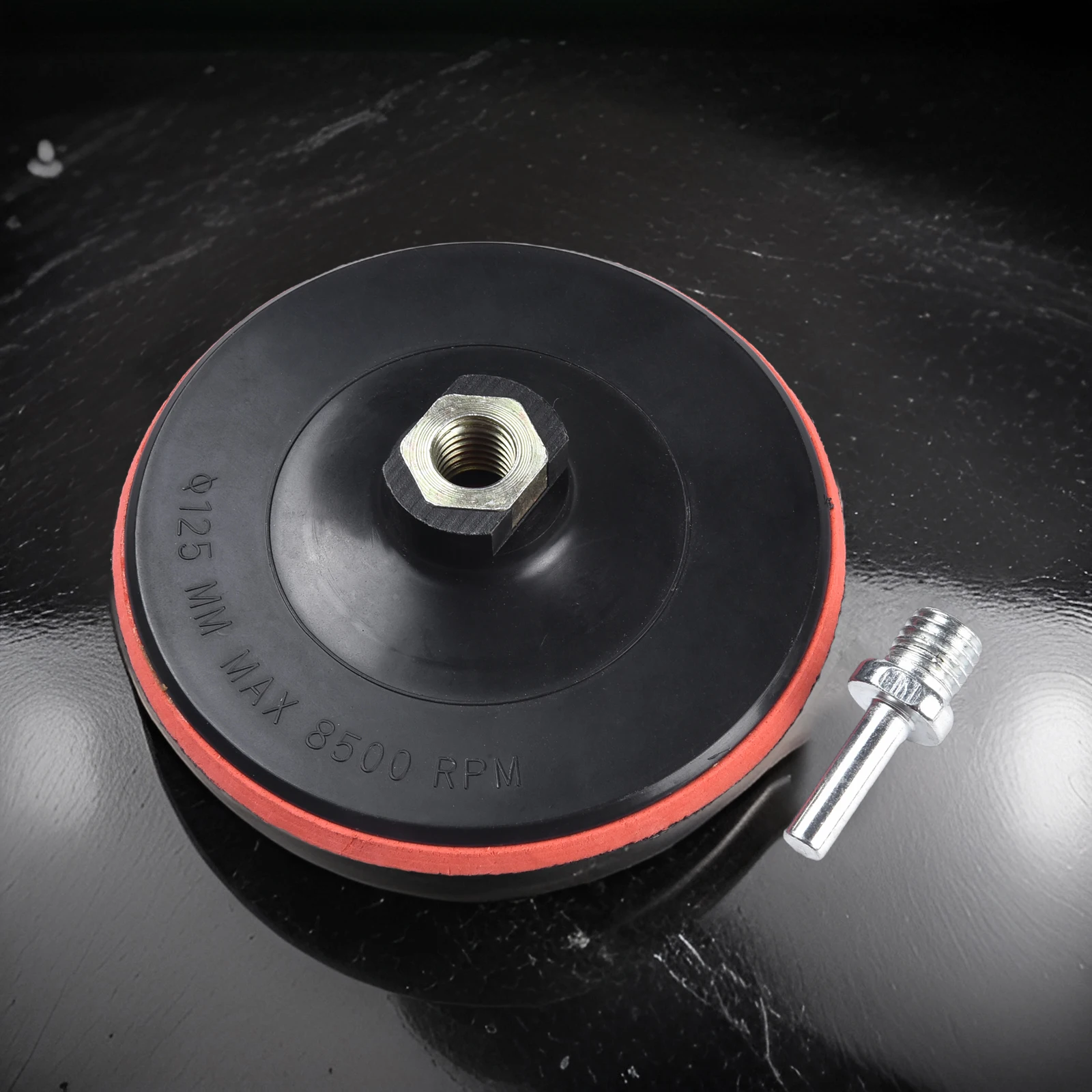 Angle Grinder Sanding Disc Hook And Ring Back Pad Max 12500 RPM Plastic/Rubber Remove Rust For Cordless Screwdrivers