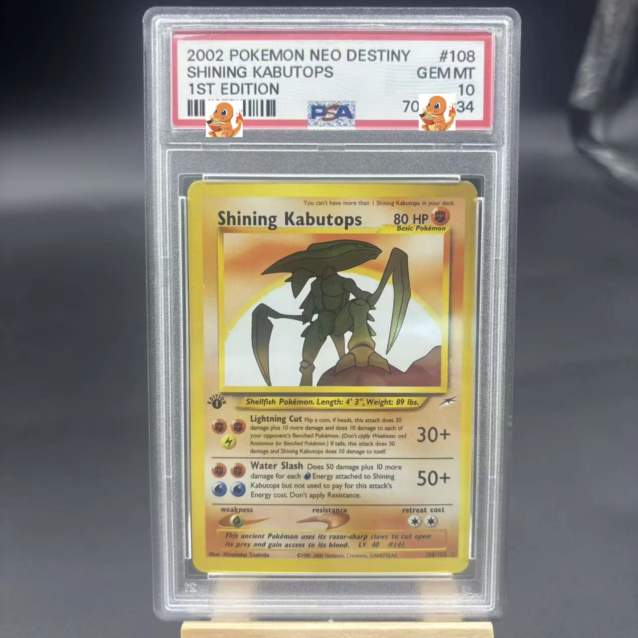 لتقوم بها بنفسك 1 قطعة بوكيمون PTCG PSA N خطة Victini الساطع Mewtwo التحكم الذاتي جمع التوقيع التداول بطاقة فلاش أنيمي الكرتون هدية #2