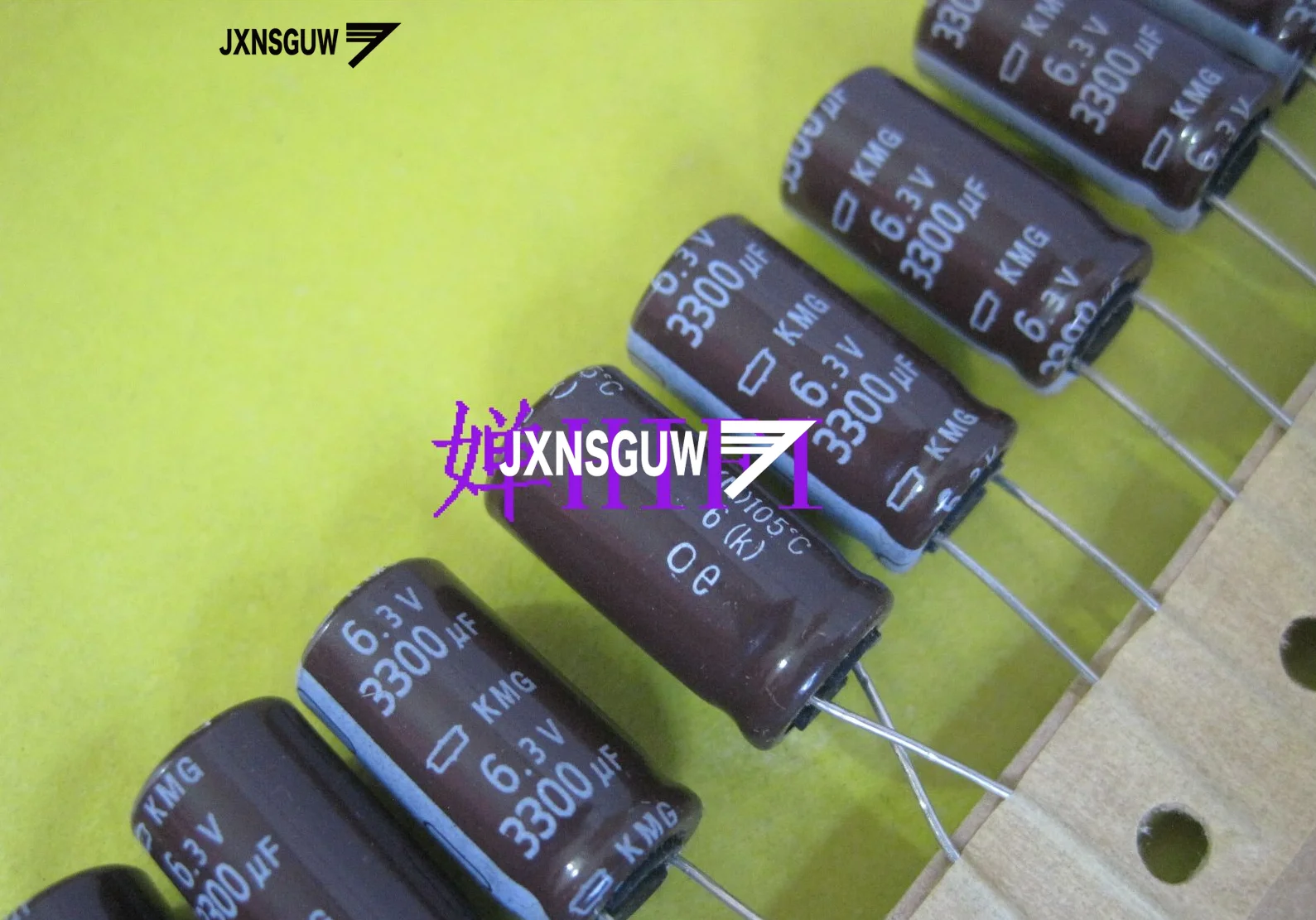 

20PCS NIPPON KMG 6.3V3300UF 10X20MM NCC long life electrolytic capacitor 3300UF/6.3V CHEMI-CON 105 degrees 3300uF 6.3V