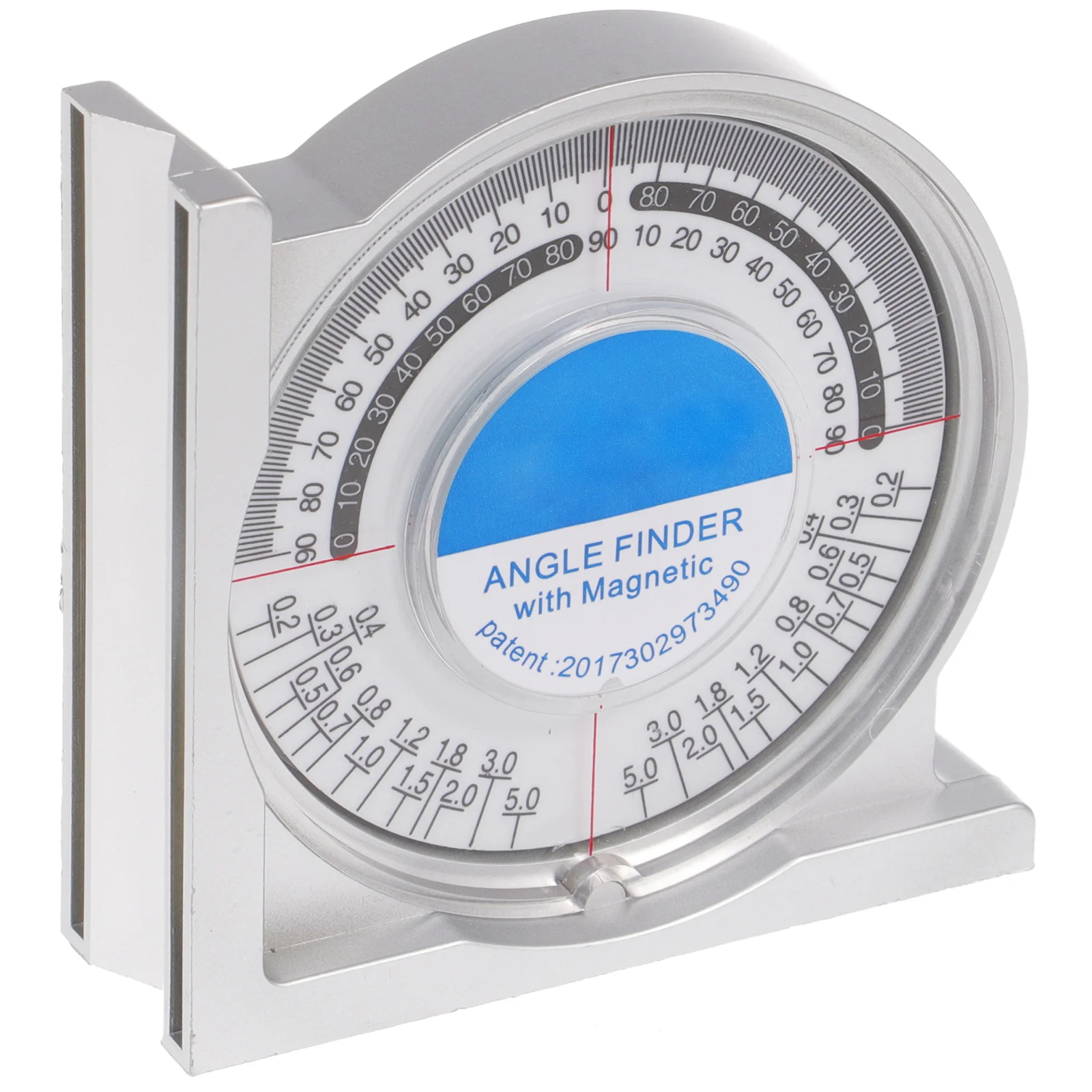 

Angle Multi-Function Inclinometer Tool For Bubble Angle Measurement Lightweight Durable Plastic Iron Construction