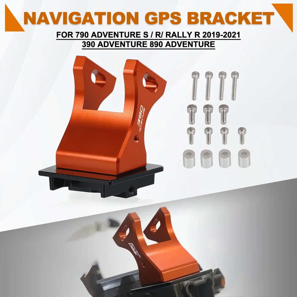 

For 790 Adventure S / R/ Rally R 2019-2020-2021 Motorcycle Navigation GPS Mount Holder Bracket 390 Adventure 890 Adventure 2020