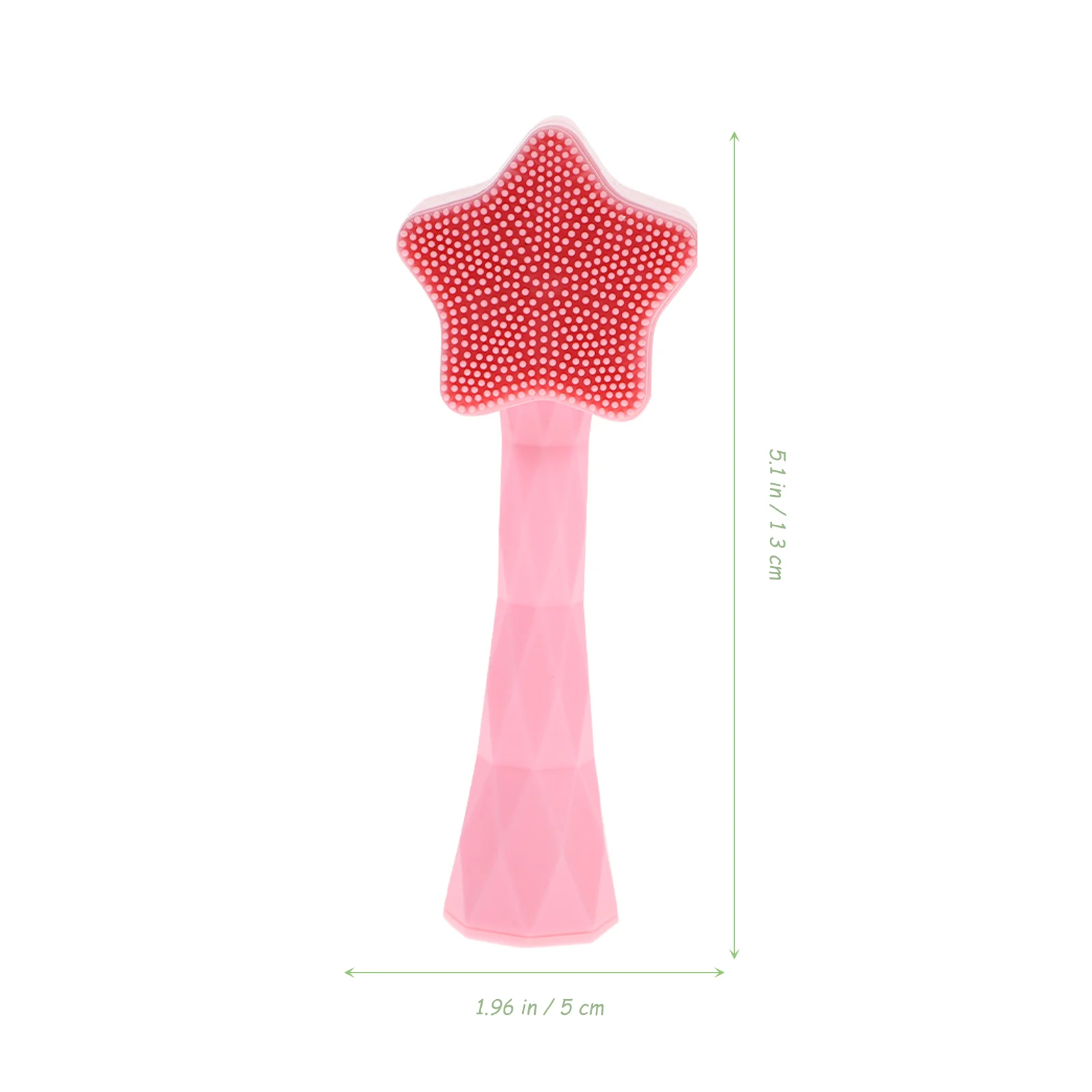 Skincare Cute Scrubber Silicone Face Brush Cleanser Tool Cleaning Brushes Pink Facial