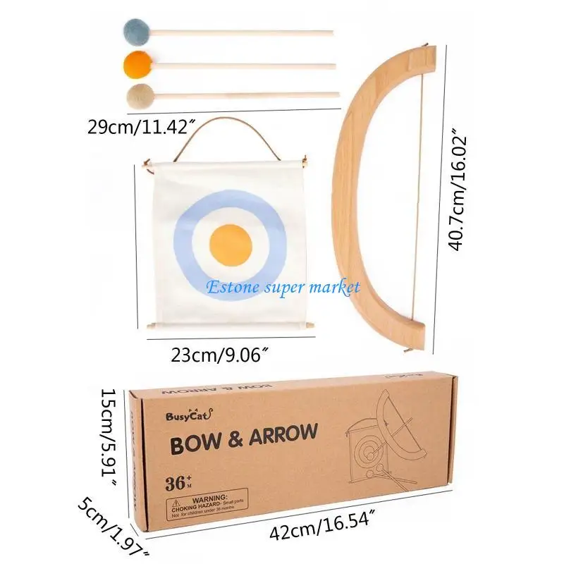 090B per bambini per freccia e set fogli bersaglio Giocattolo sportivo per l'educazione precoce genitore-figlio