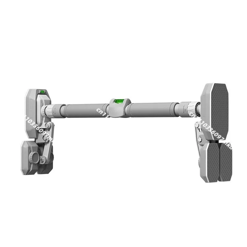 No punching door horizontal bar trainer, indoor household pull-up device, lifting ring fitness horizontal bar