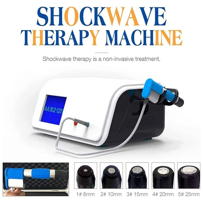 

10 Bars Pneumatic Shockwave Physiotherapy Machine Pain Relief ED Treatment Sport Recovery Professional Body Management Device