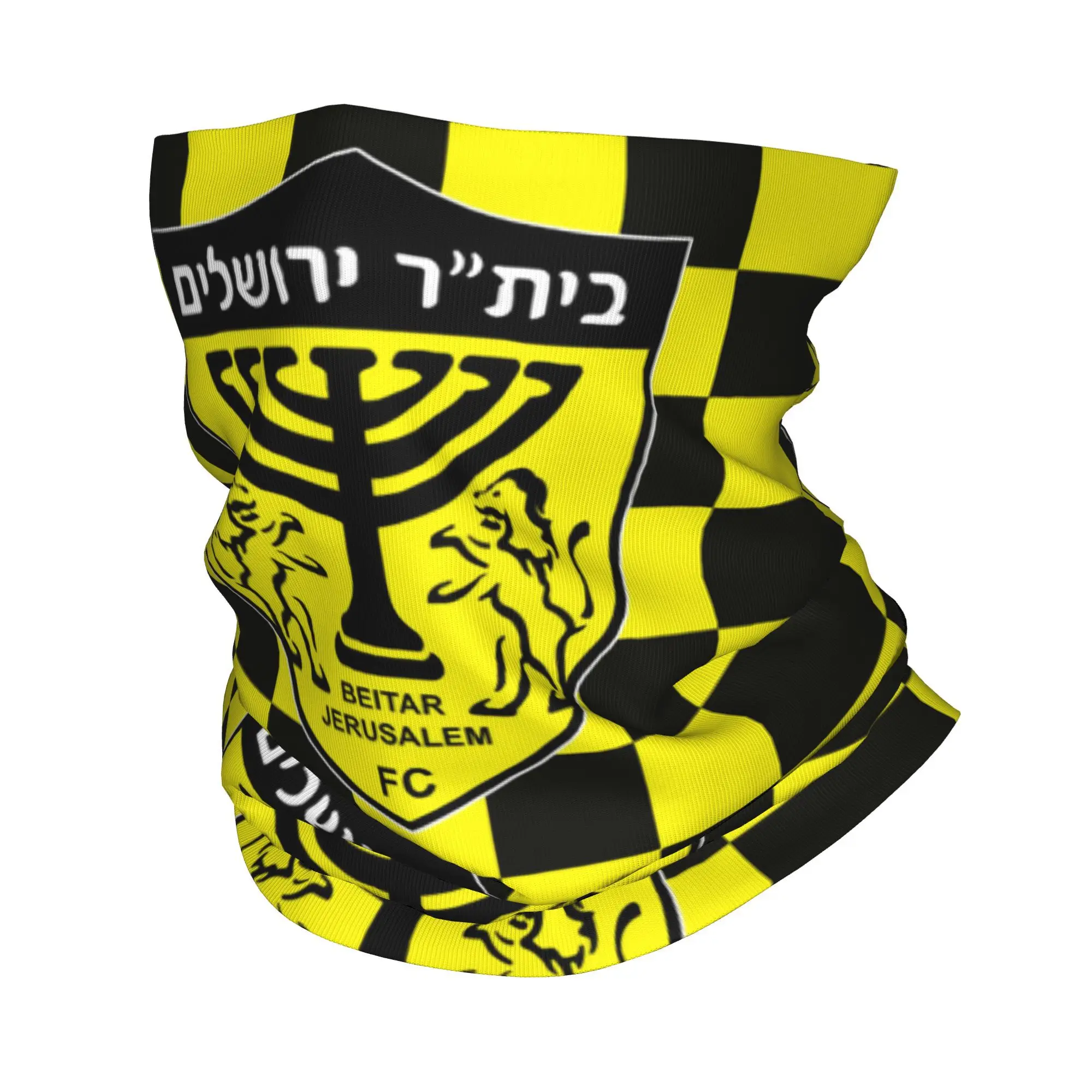 Yarım FC İsrail Beitar Kudüs ISR IL Bandana Boyun Körüğü Takım Kulübü Şal Eşarp Çok Fonksiyonlu Şapkalar Balıkçılık Nefes