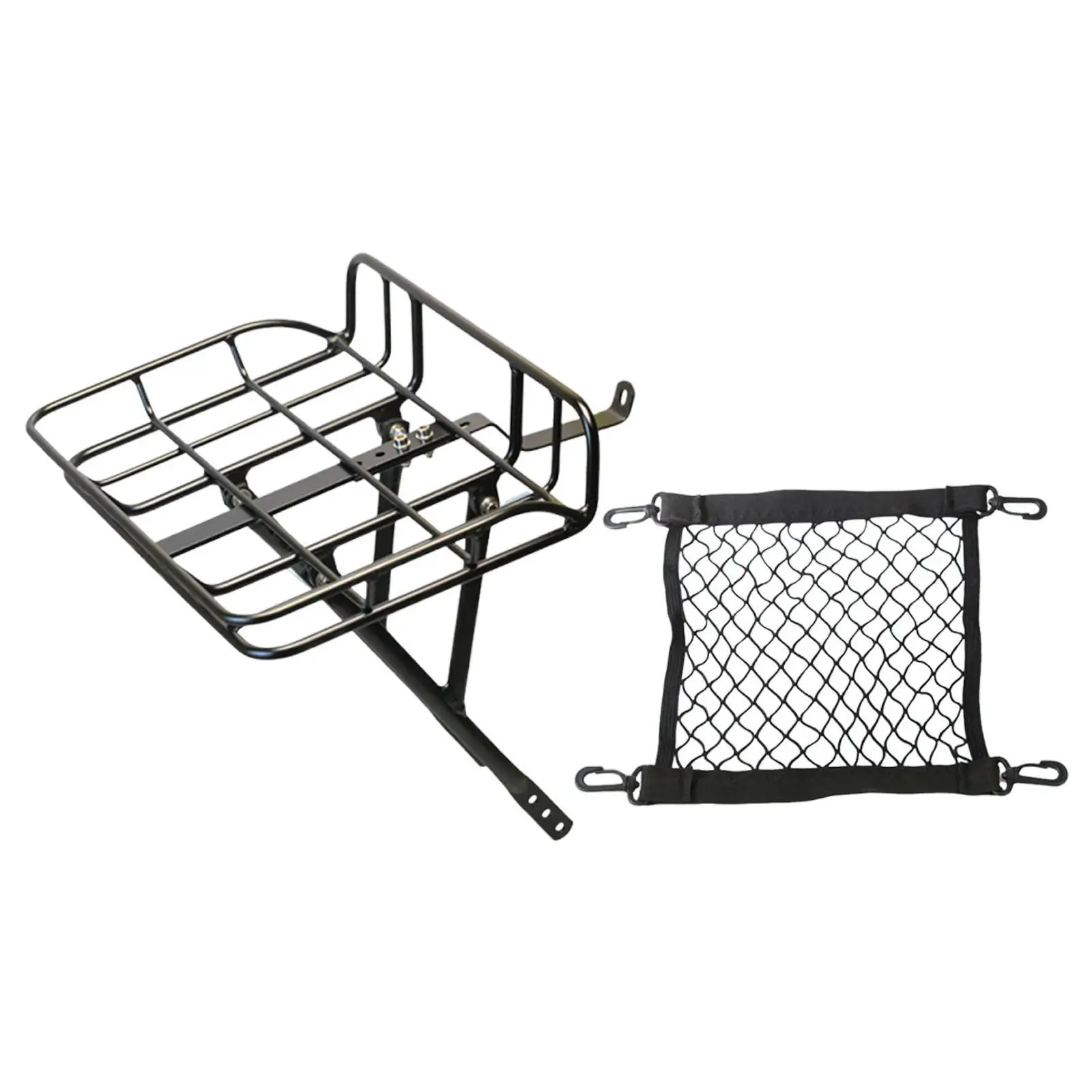 

Легкоустанавливаемая передняя велосипедная корзина-багажник большой вместимости для городской езды и аксессуаров