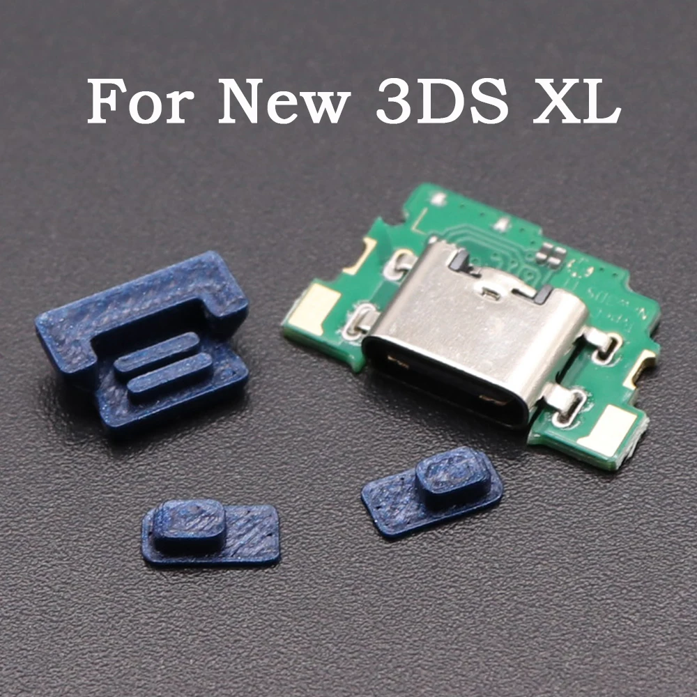 Presa porta di ricarica di tipo C per 3DS Nuovo 3DS XL LL USB C Spina di ricarica Connettore di interfaccia Dock di ricarica femmina di tipo C fai da te