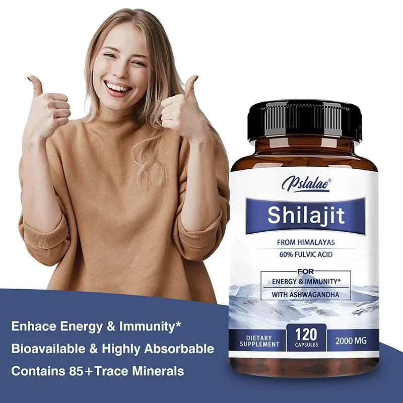 Shilajit - Build Strength, Improve Endurance and Focus, Promote Muscle Growth and Brain Health