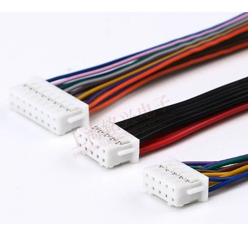 5pcs Phd2.0 Phd 2.0mm Wire Cable Connector 2x2/3/4/5/6/7/8/9/10/11/12/13/14/15/16/20 Pin Pitch Female Plug Socket 10cm 20cm 30cm