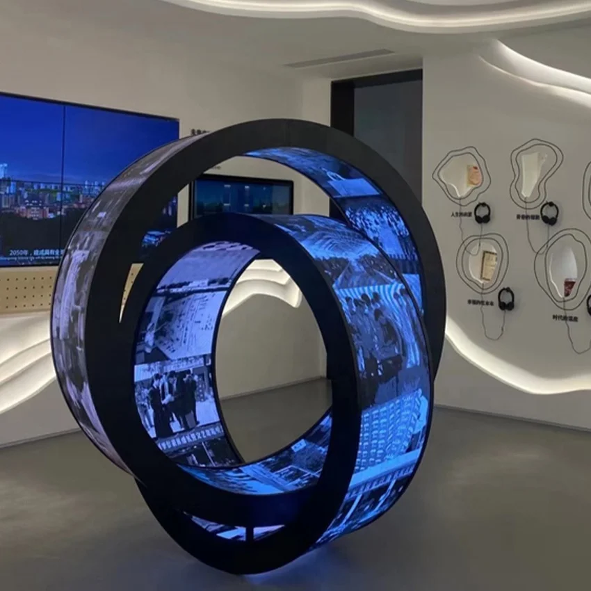 Il pannello da parete a LED a parete video impermeabile per interni ed esterni ad alta luminosità ha condotto lo display morbido dello schermo