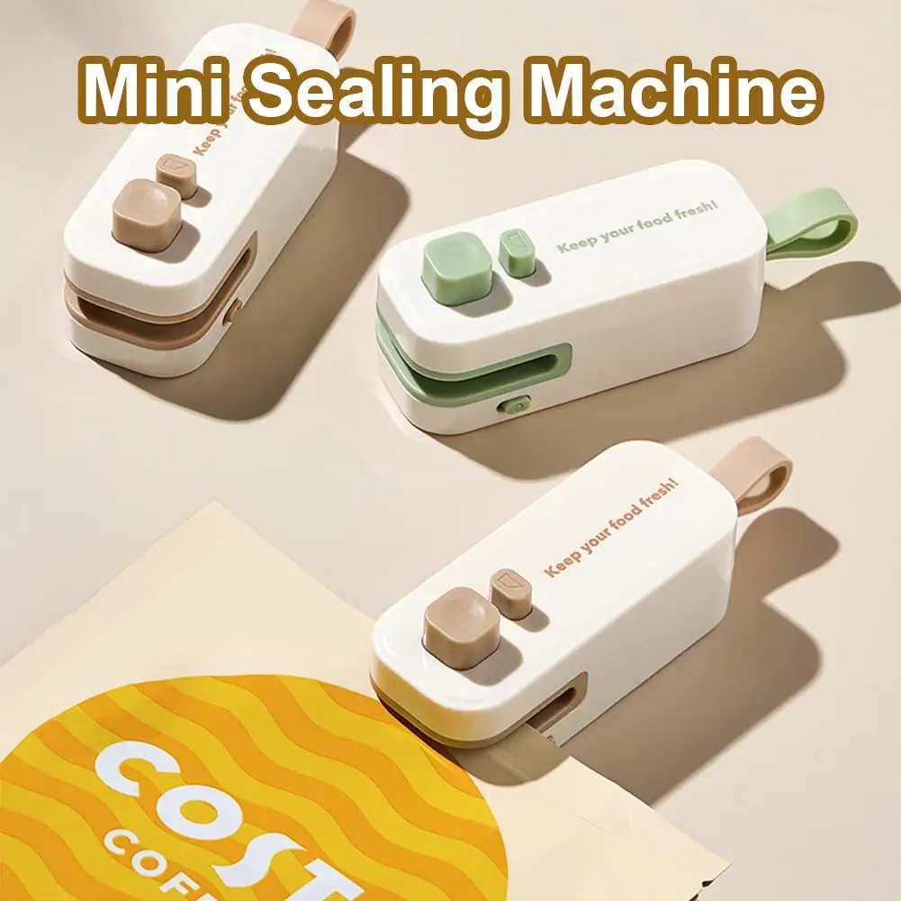 

Мини-электрическая машина для запечатывания пакетов с зарядкой через USB, портативный термосварщик для упаковки пакетов для пищевых продуктов, закусок, фруктов, свежести
