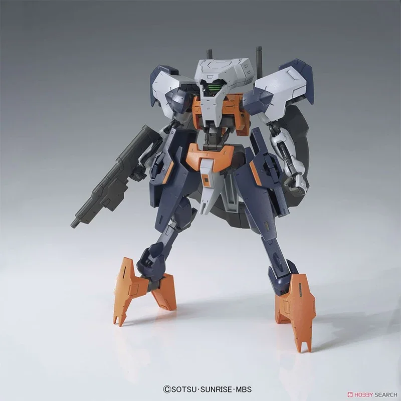 Bandai Gundam zestaw modeli do składania Anime rysunek HG IBO 1/144 HUGO figurka zabawki konstrukcyjne kolekcjonerskie ozdoby prezenty dla dzieci