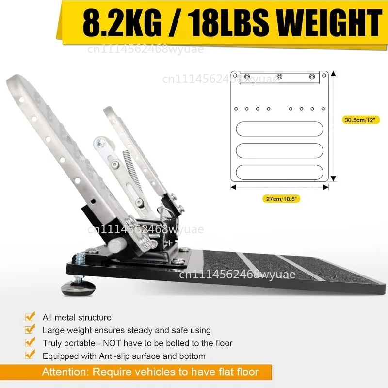 Drive Assist For Handicap Disabled Injured Stroke Drivers (Bolted Version) Foot Accelerator Gas Pedal
