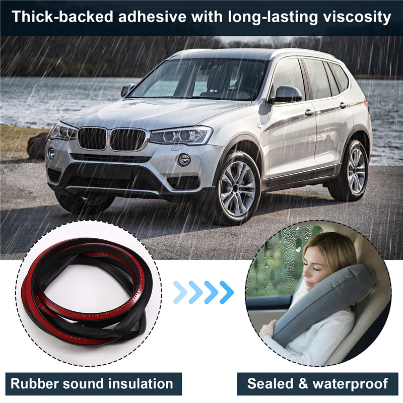 

AB56-Door Sealing Strip Car Door Accessories 51337300242 For BMW X3 F25