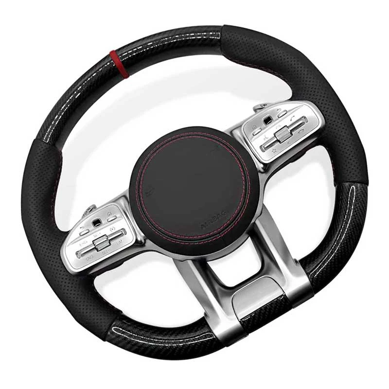 Car Steering Wheel For Mercedes-Benz AMG GT W190 C190 W205 C205 W166 W167 W177 W213 W217 C217 W222 W223 W253 W257 W292 W463 W464