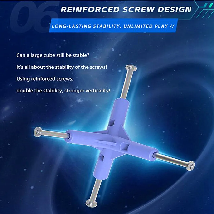 Hojas de arce Dian Sheng Googol Cubos de Hojas de arce 9 cm Cubo mágico magnético velocidad Cubo mágico rompecabezas juguete cumpleaños regalos de navidad