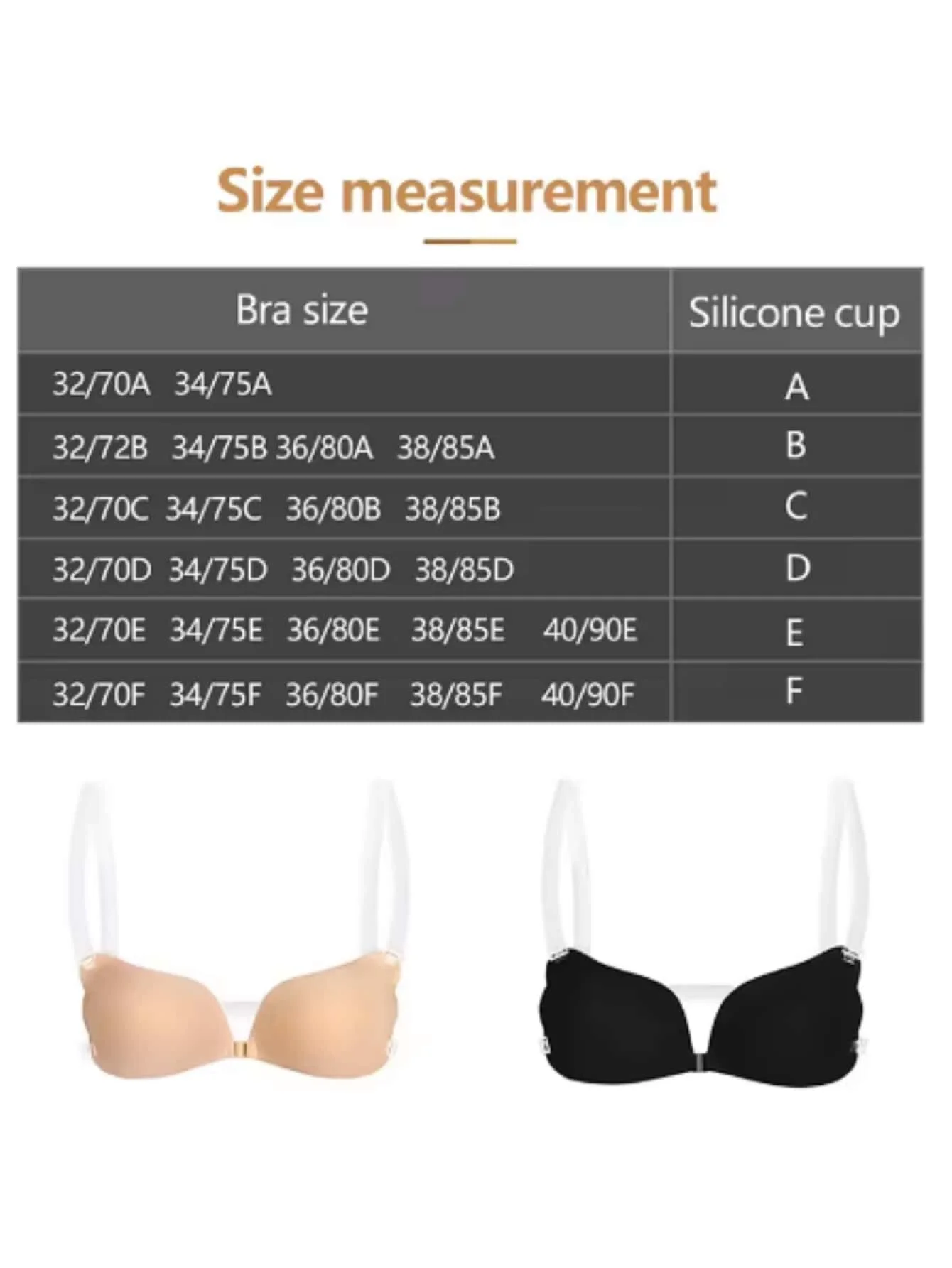 Reggiseni push up sexy in silicone da donna cinturino invisibile senza schienale bralette solido reggiseni senza cuciture da donna reggiseno rimovibile autoadesivo